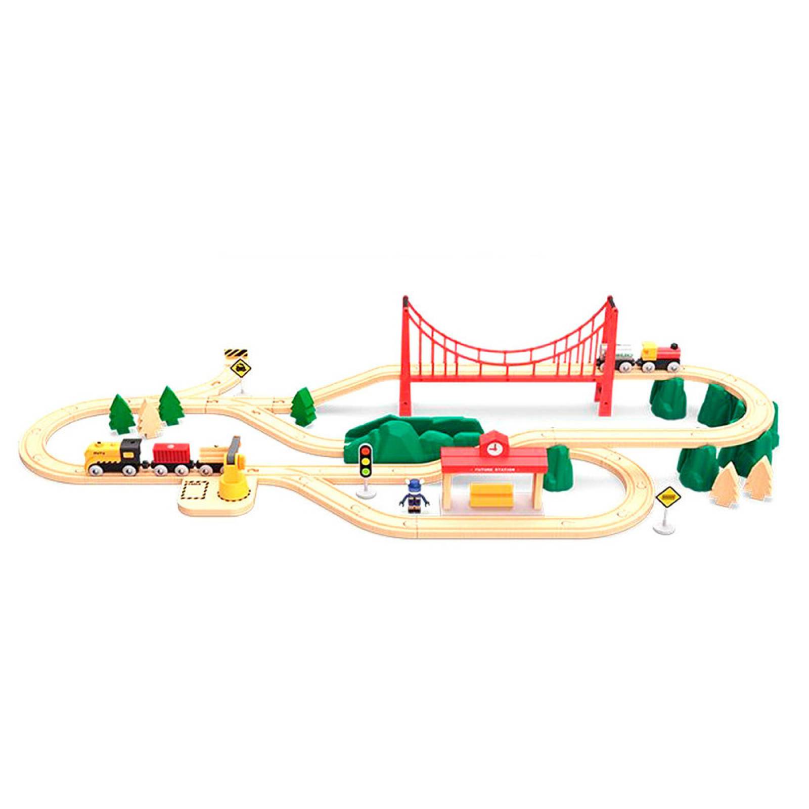 Set de Tren de Madera Xiaomi Mi Toy Train Set
