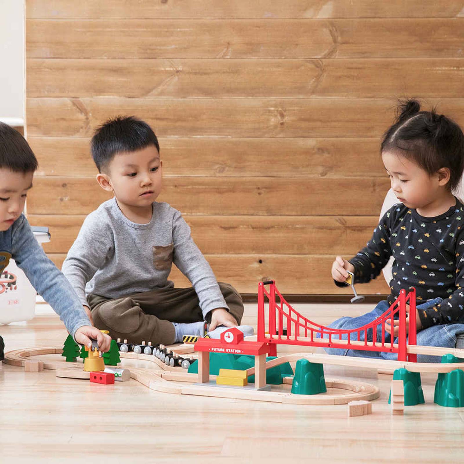 Set de Tren de Madera Xiaomi Mi Toy Train Set