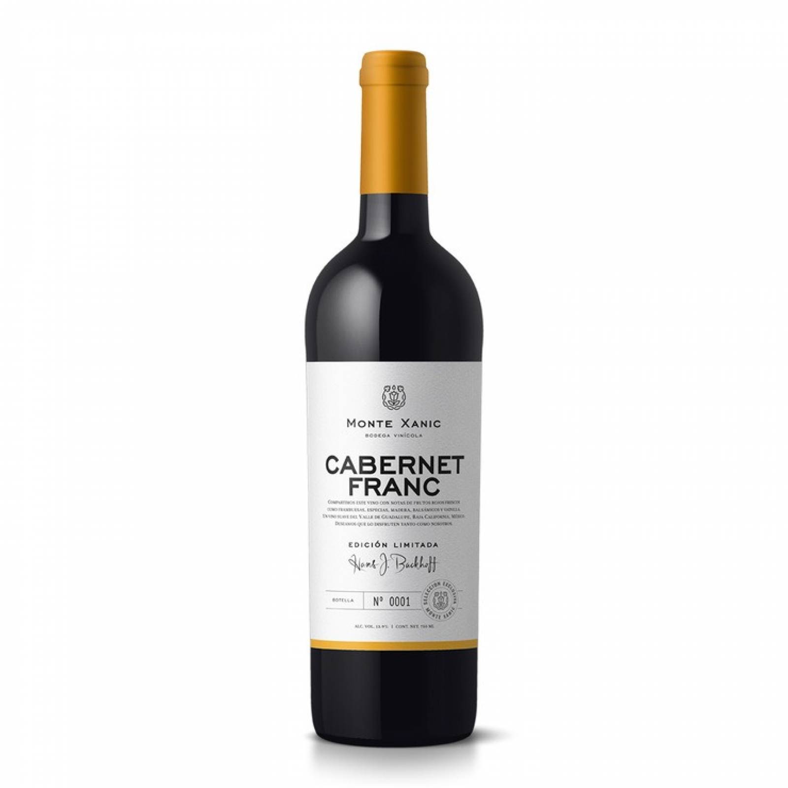 Vino Tinto Monte Xanic Cabernet Franc Ed. Lim. 750 Ml.