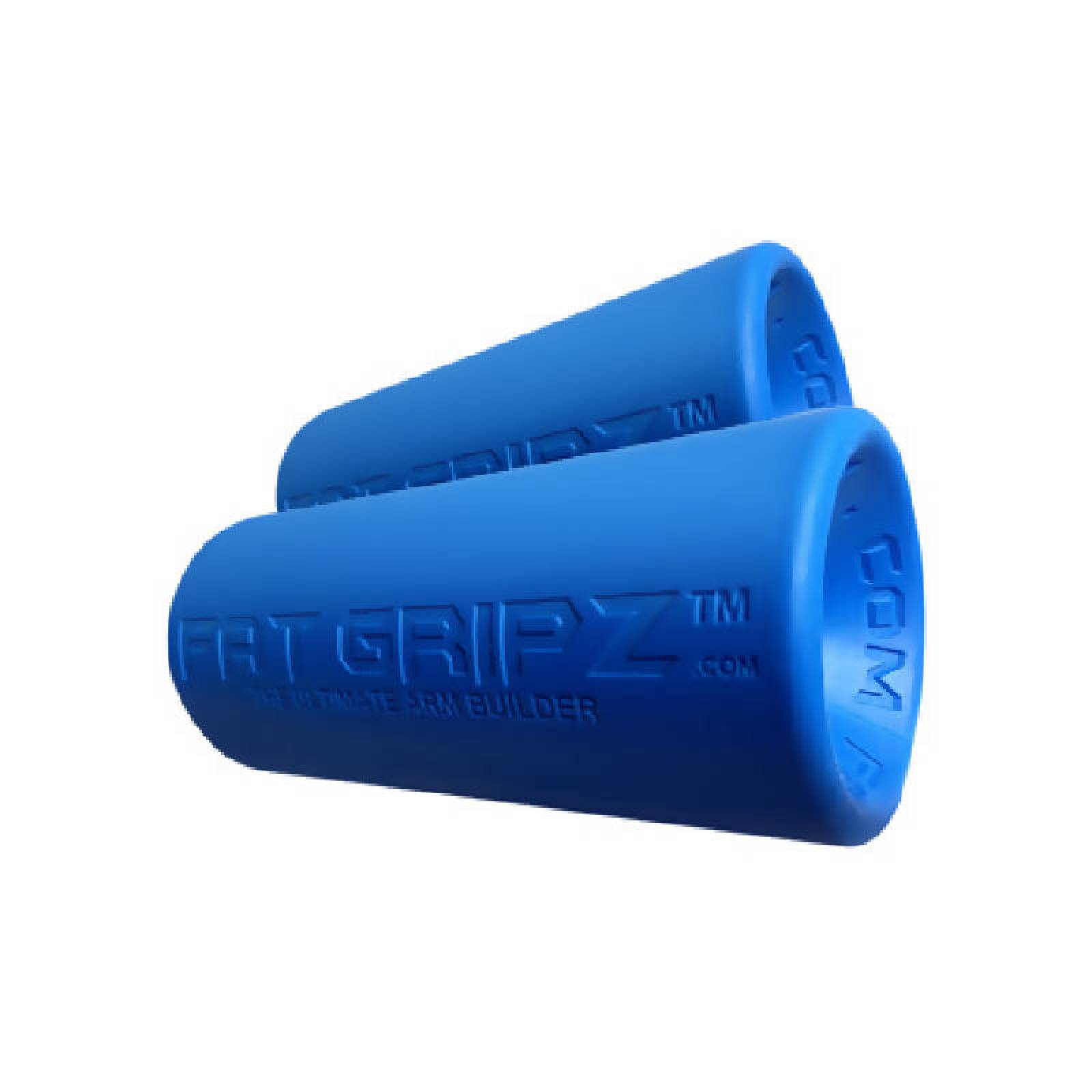 Poignées épaisses Fat Gripz Pro (bleues) Pour Musculation - Diamètre 2.25" - Neuf