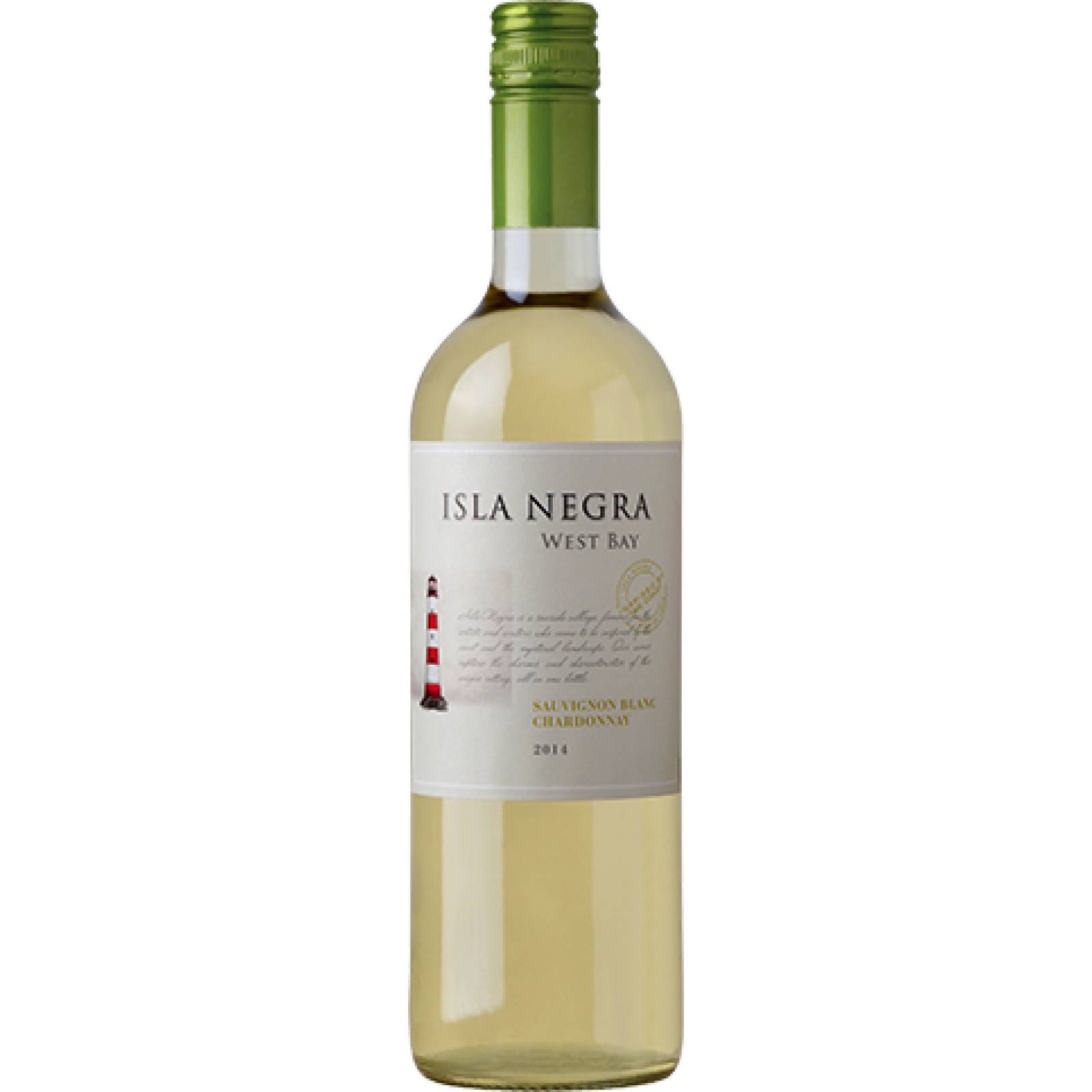 Vino Blanco High Tide Isla Negra Chardonnay 750 Ml.