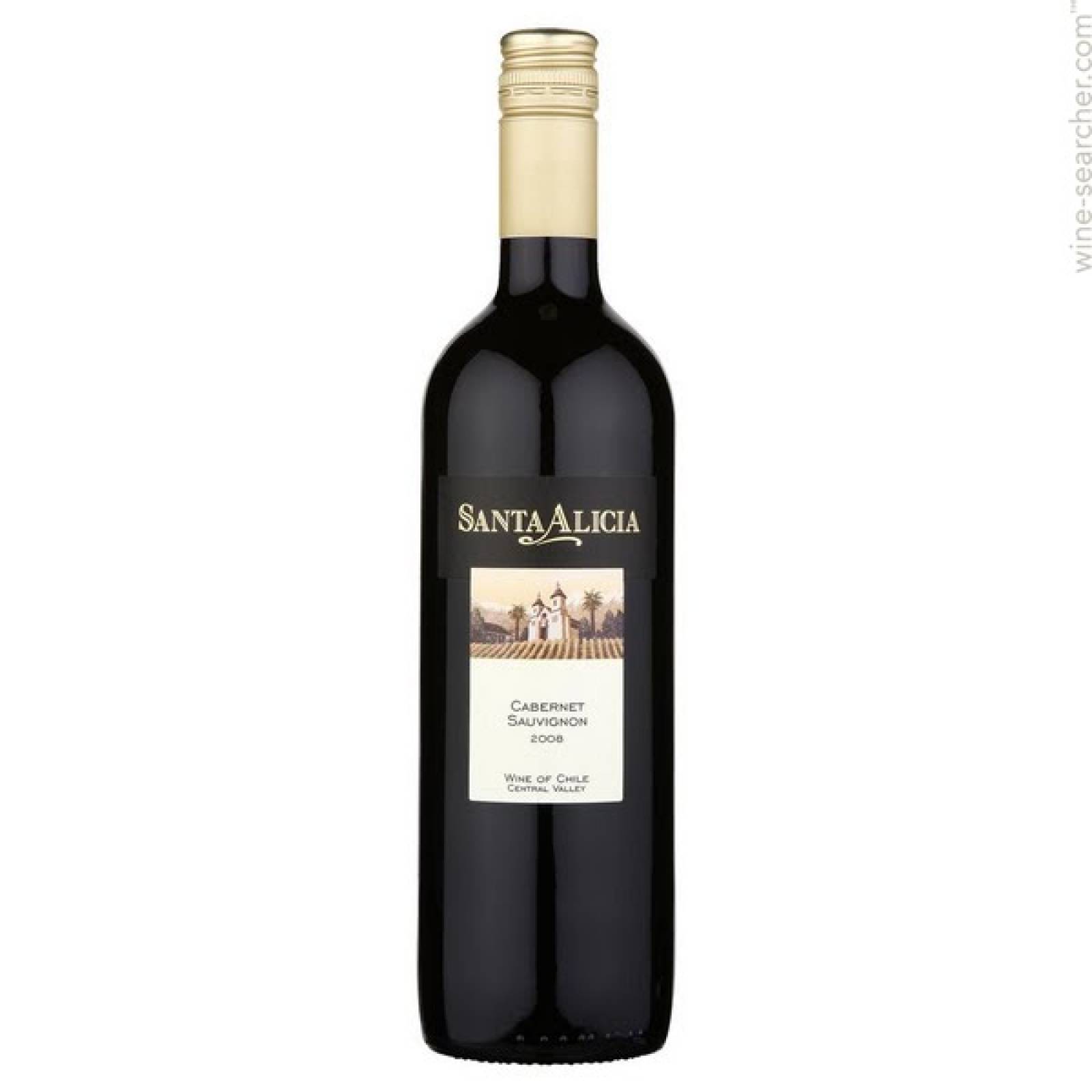 Vino Tinto Santa Alicia Cabernet Sauvignon  750 Ml.