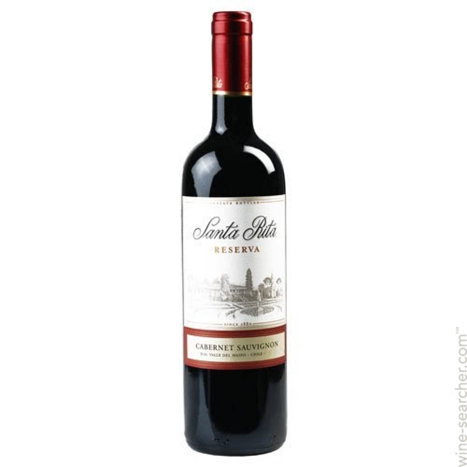 Vino Tinto Santa Rita Reserva Cabernet Sauvignon 375 Ml.