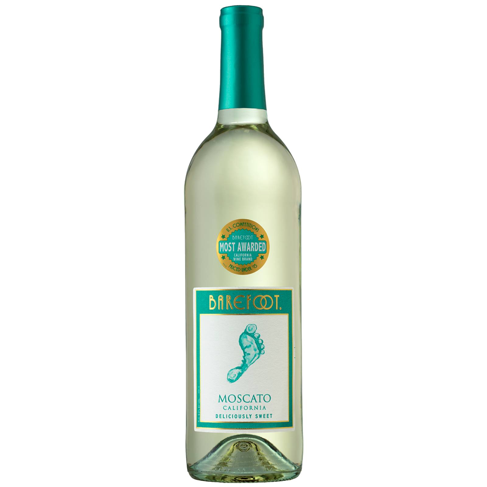 Vino Blanco Barefoot Moscato 750 Ml.