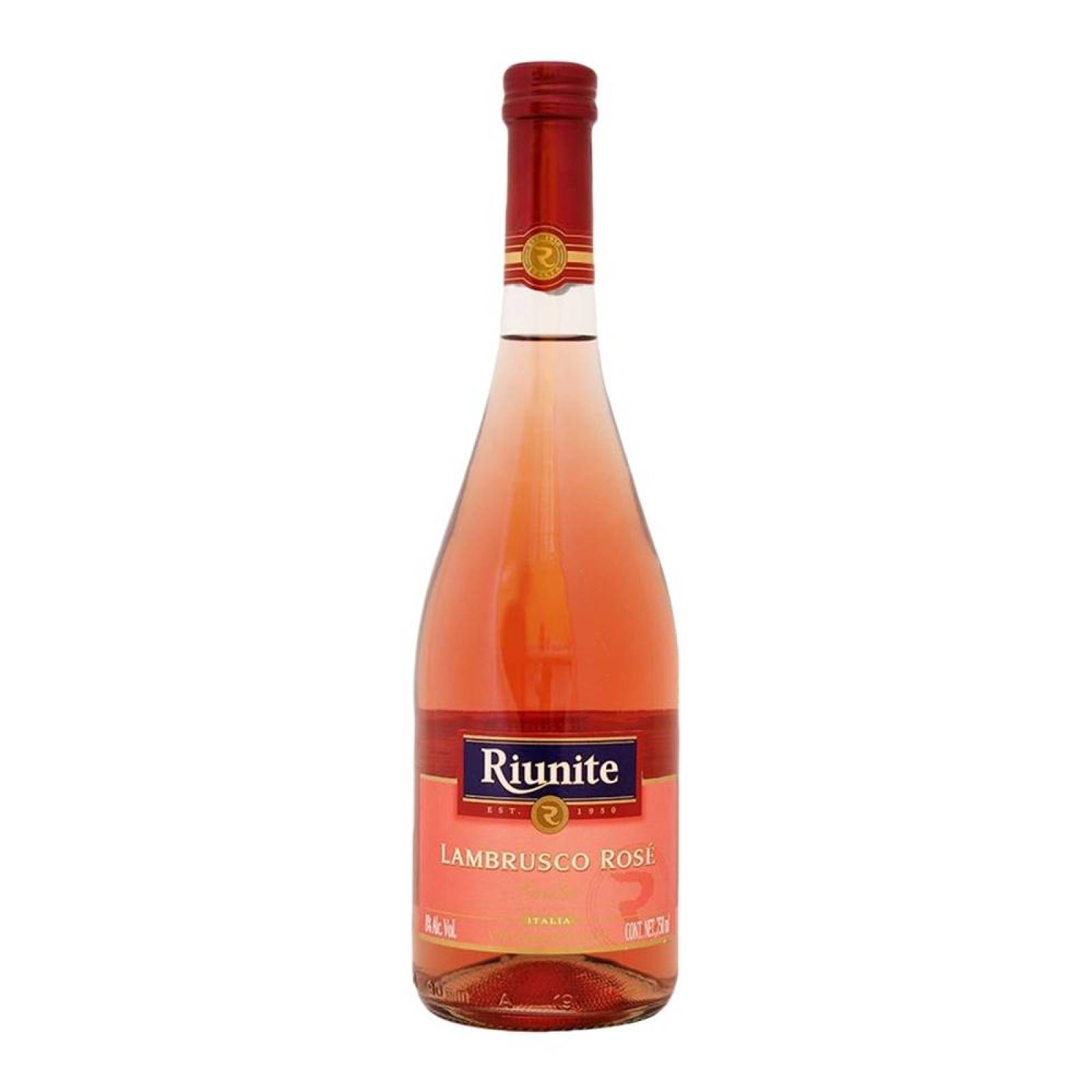 Vino Rosado Riunite Lambrusco Rose 187 Ml.