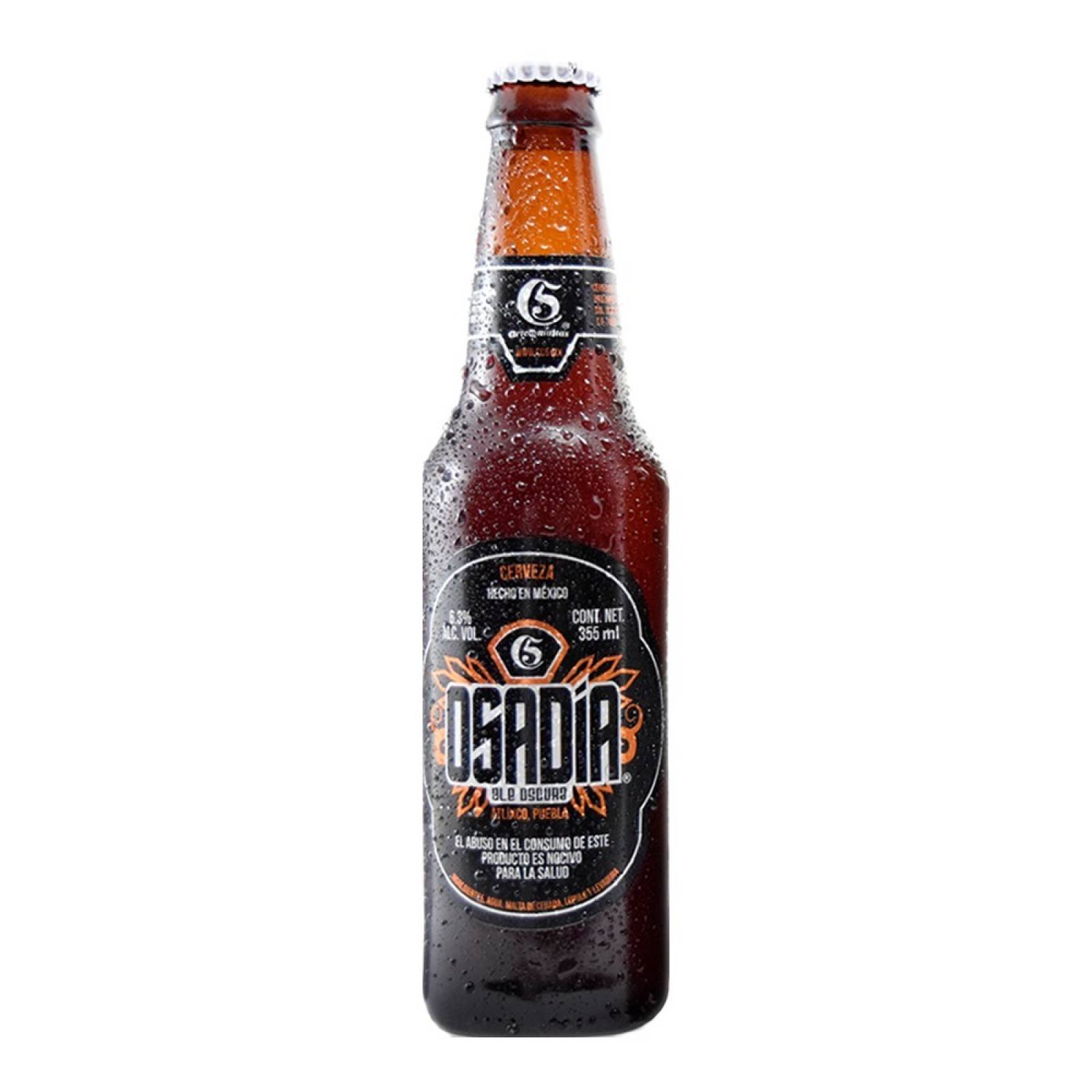 Cerveza Nacional Osadia Ale Obscura Botella 355 Ml.