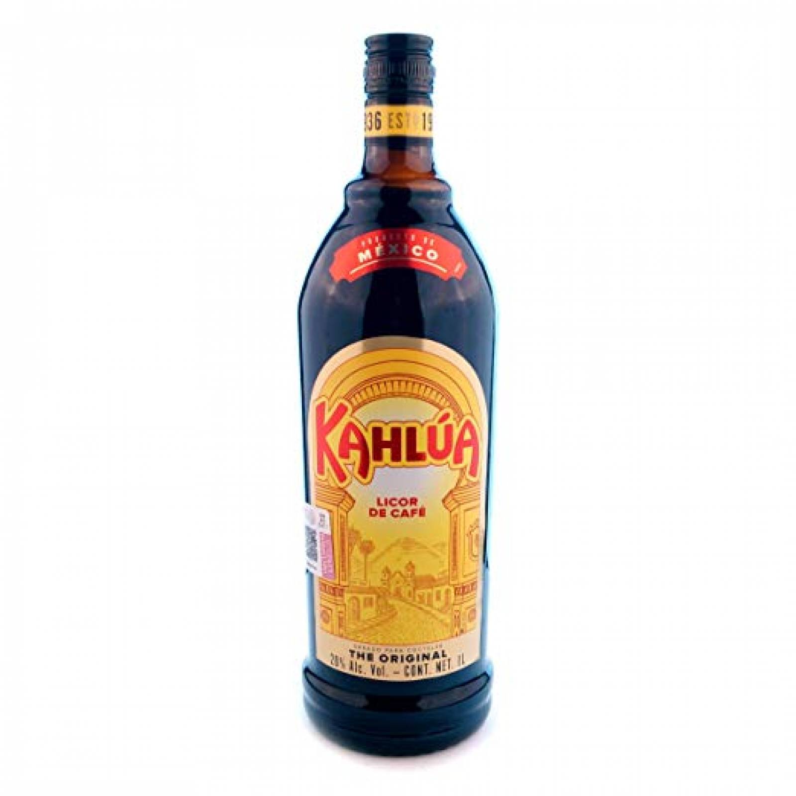 Licor Nacional De Cafe Kahlua Tradicional 1000 Ml.