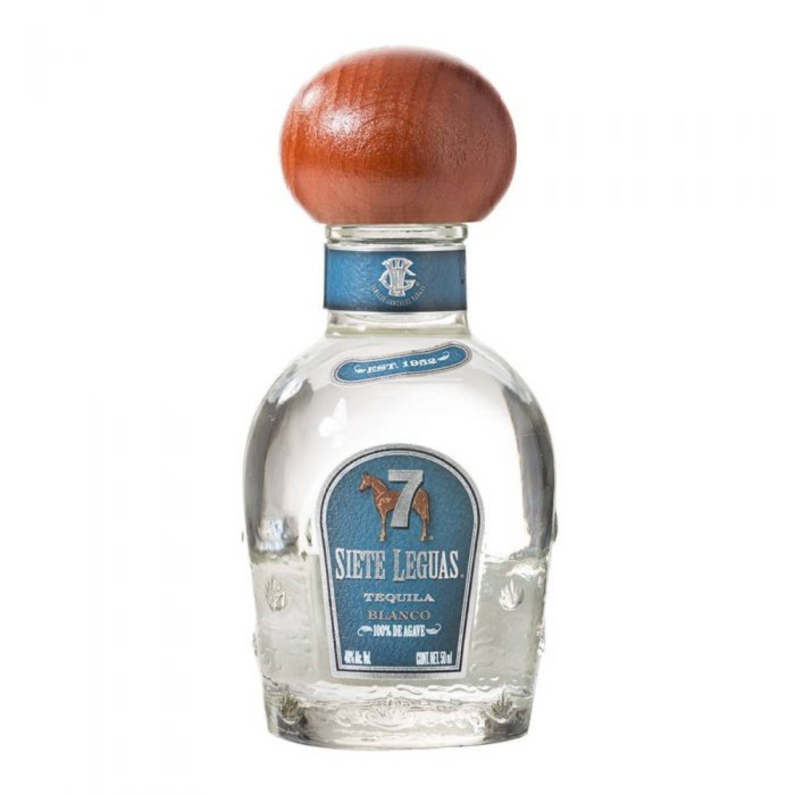 Mini Tequila 7 Leguas Blanco