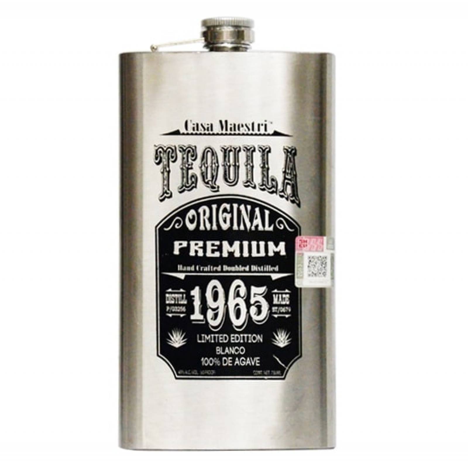 Tequila Casa Maestri Blanco Flask 200 Ml.