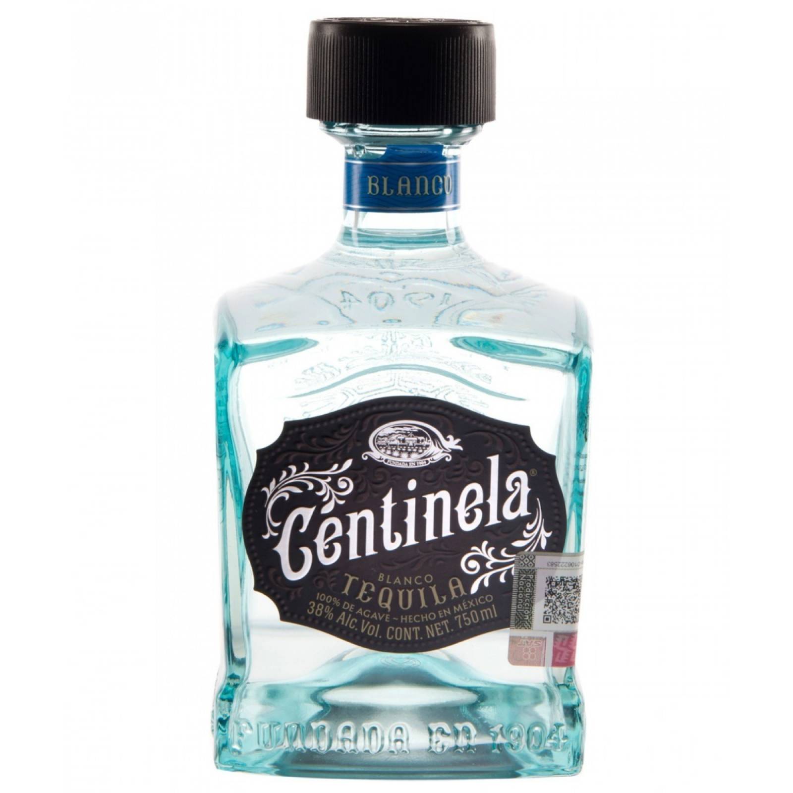 Tequila Centinela 1904 Blanco 750 Ml.