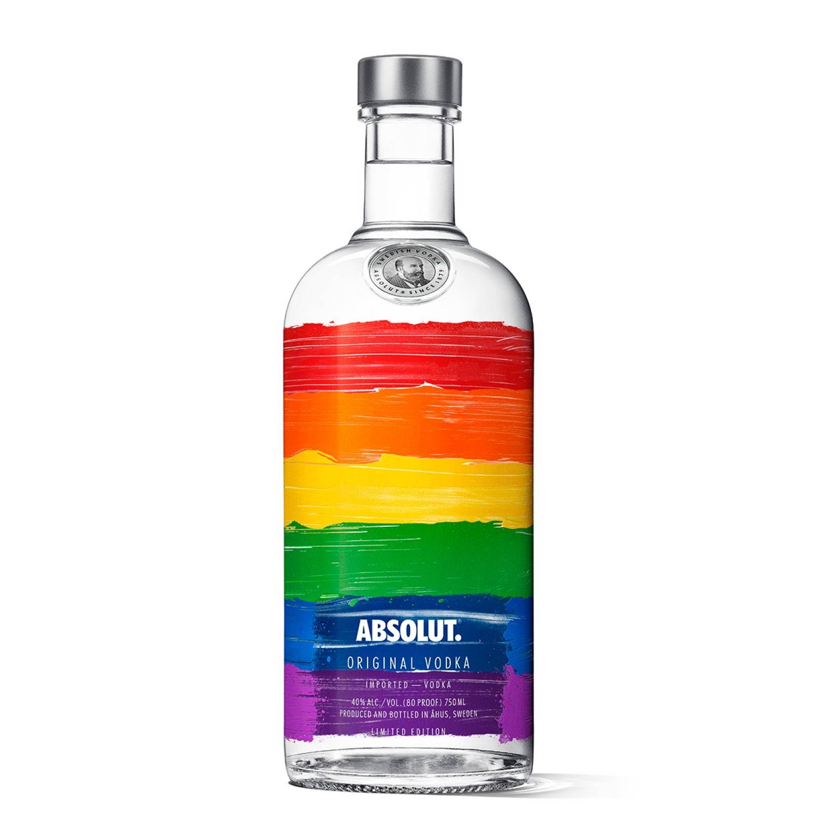 Vodka Importado Absolut Rainbow 750 Ml.