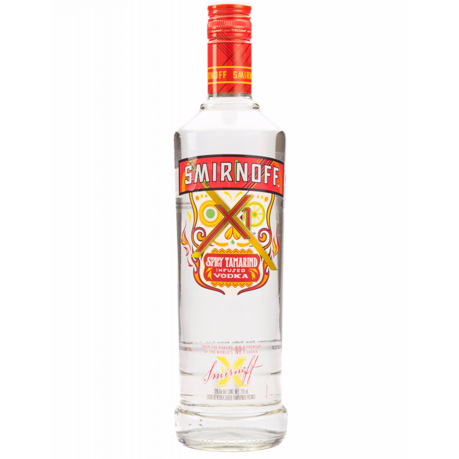 Vodka Importado Smirnoff Tamarindo 750 Ml.