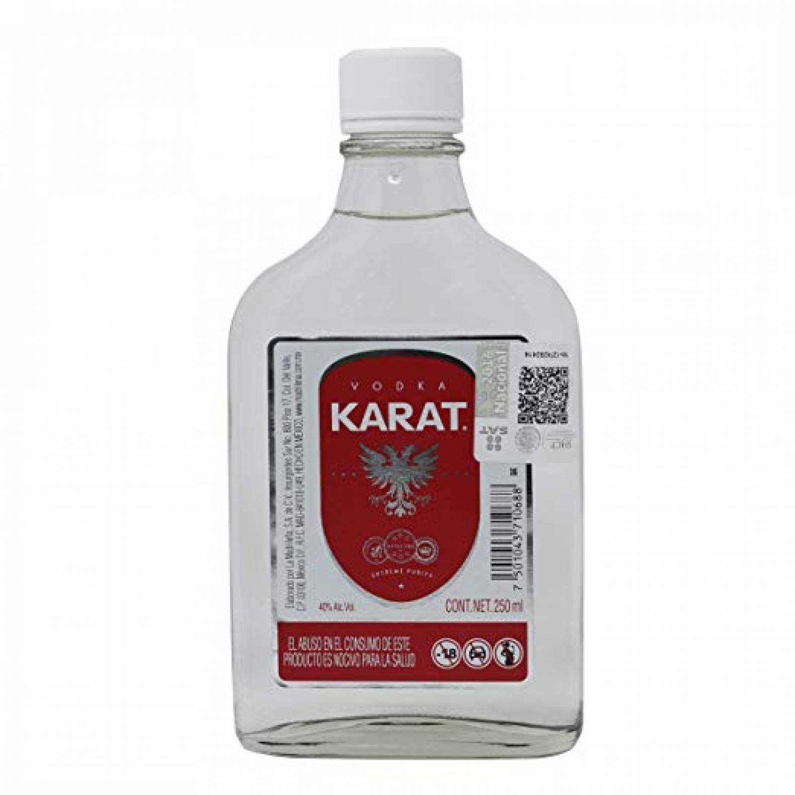 Vodka Nacional Karat 250 Ml.