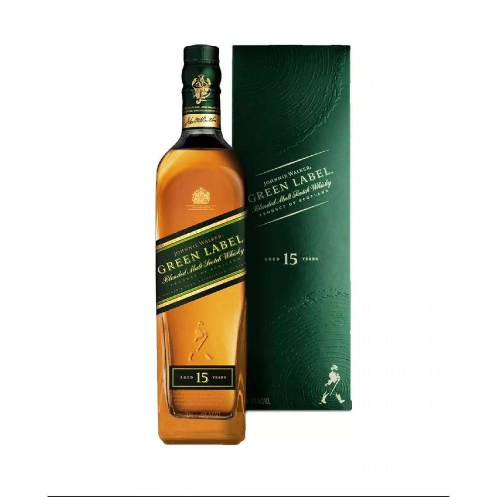 Whisky Escoces Blend Johnnie Walker Etiqueta Verde 700 Ml.