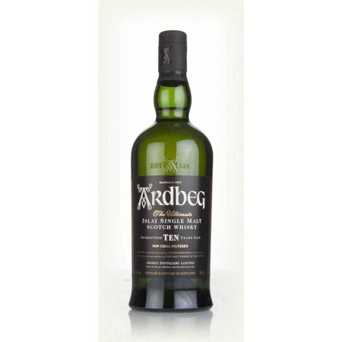 Whisky Escoces Single Malt Ardbeg Ten Years Oldâ  750 Ml.