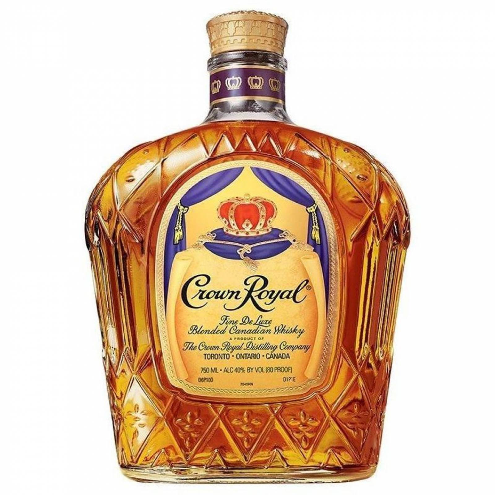 Whisky Canadiense Crown Royal 750 Ml.