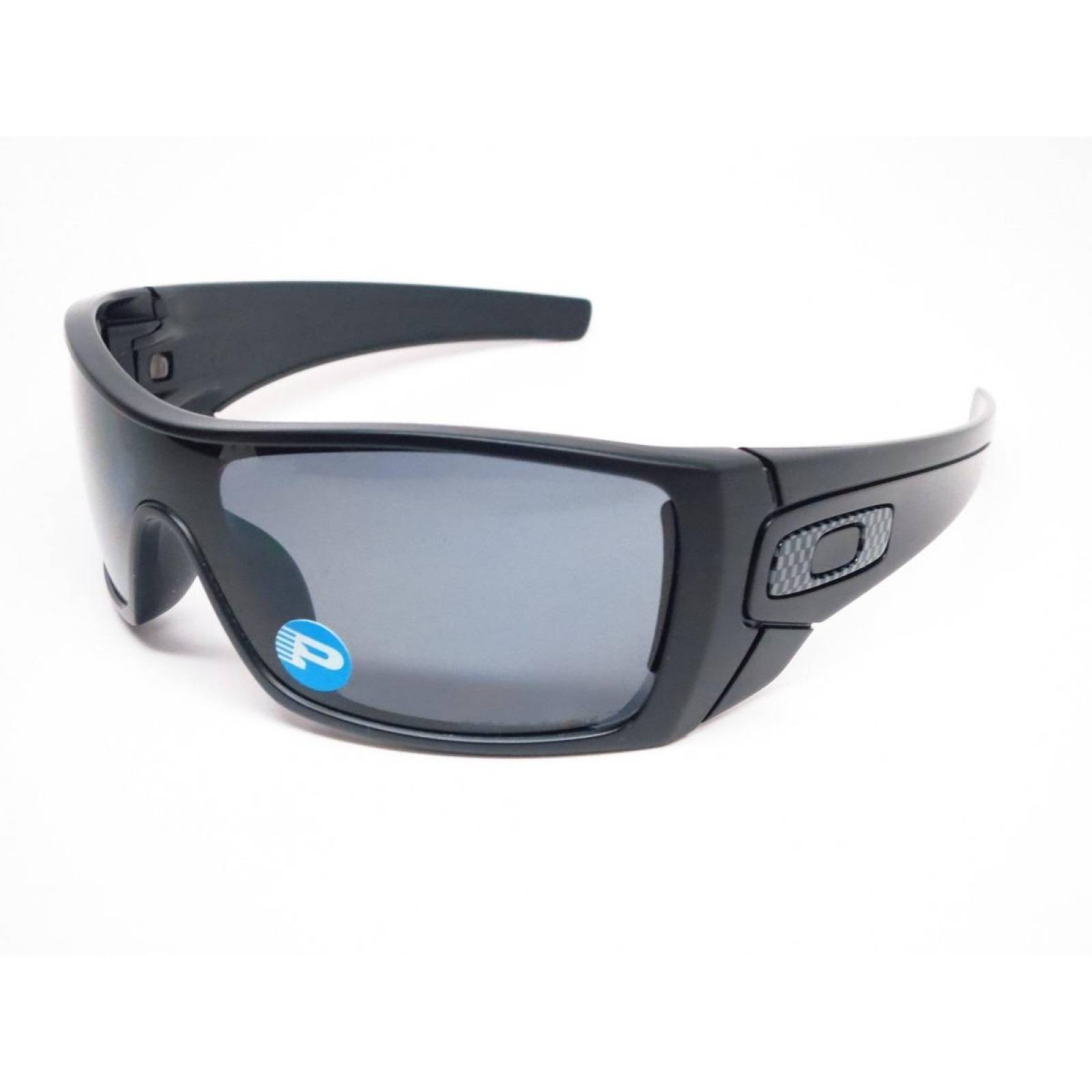 Lentes de sol Oakley Oo9101 04 Batwolf Matte Black Polarized Gray Original Unisex