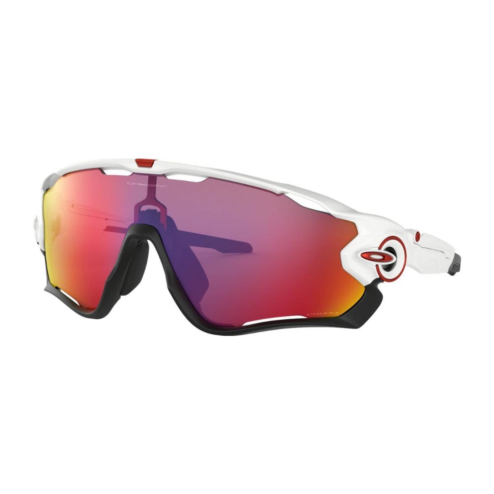 Lentes de sol Oakley Oo9290 05 Jawbreaker Polished White Prizm Road Sport Unisex
