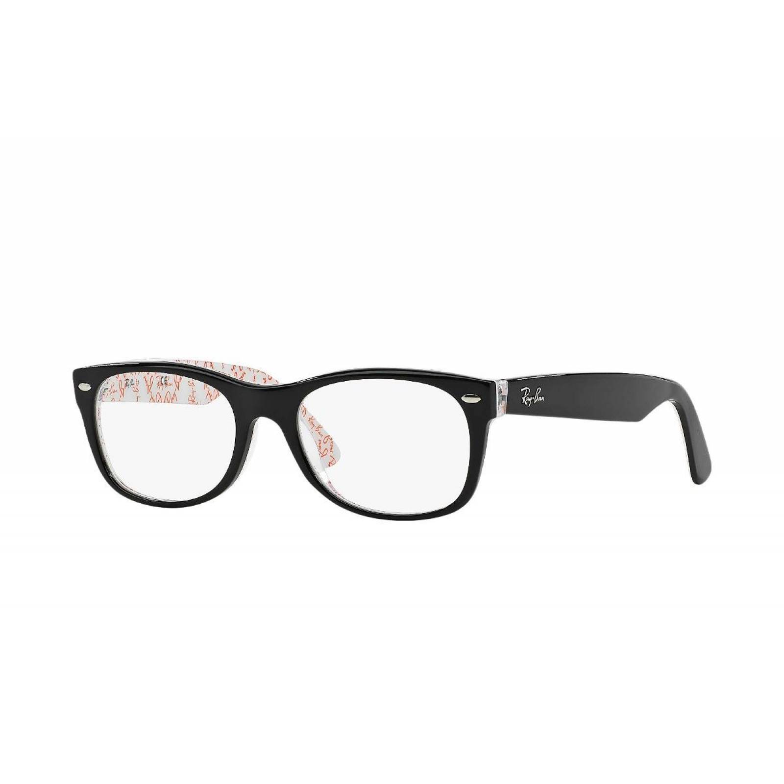 Lentes oftálmicos Ray Ban Oftalmico Rb5184 5014 New Wayfarer Blanco Acetato Unisex