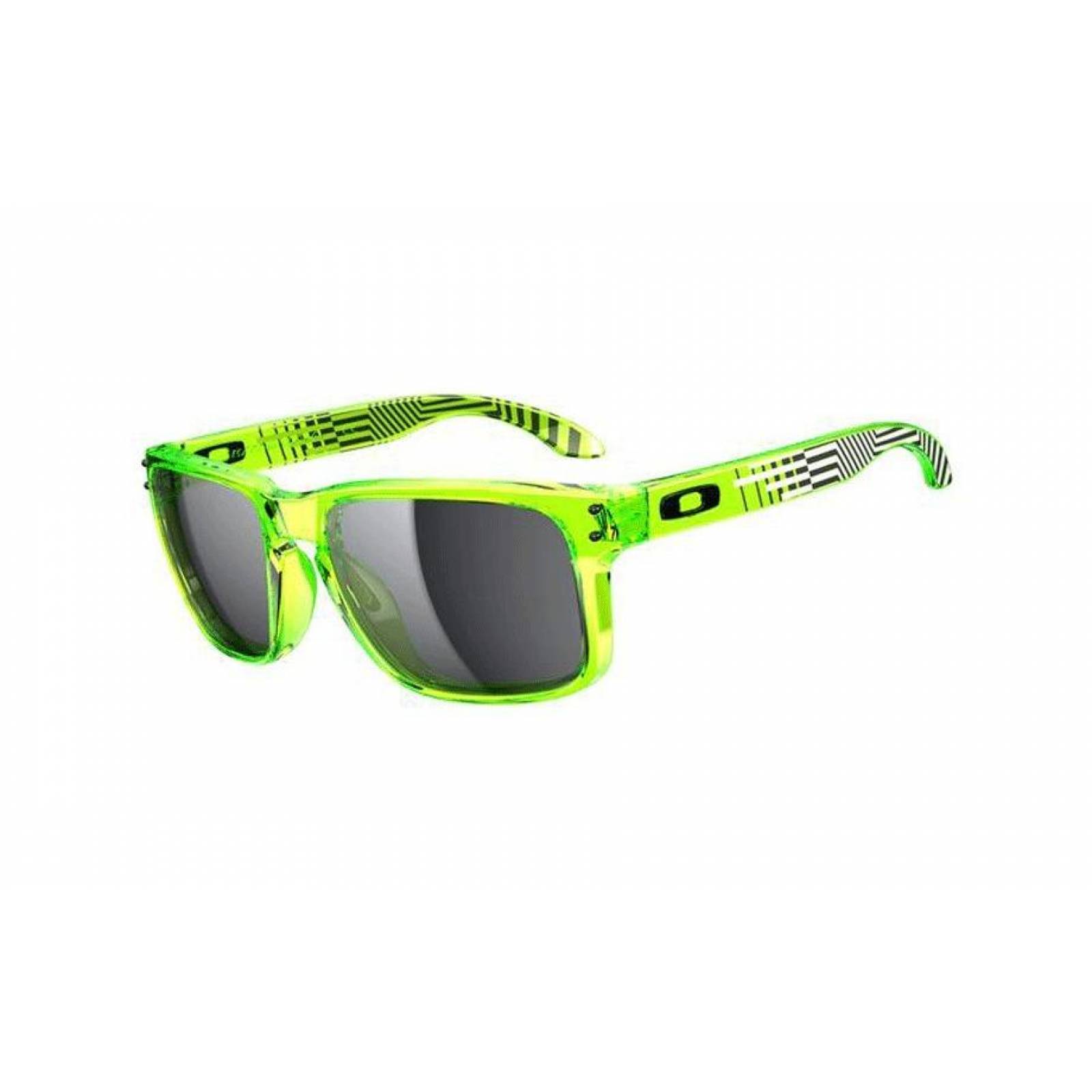 Lentes de sol Oakley Holbrook Oo9102 Verde Gris Polarizado + Carbon Case Unisex