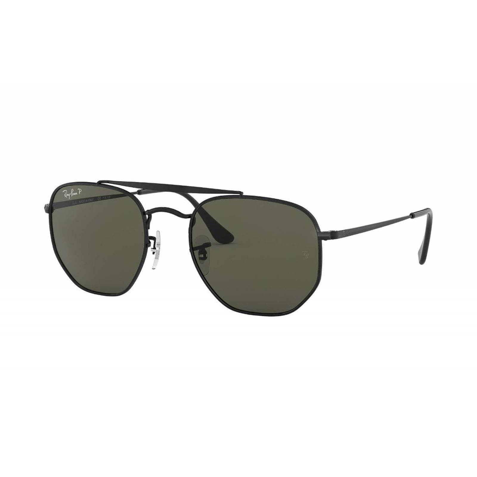 Lentes de sol Ray Ban Rb3648 002/58 The Marshall Negro G-15 Polarizado Unisex