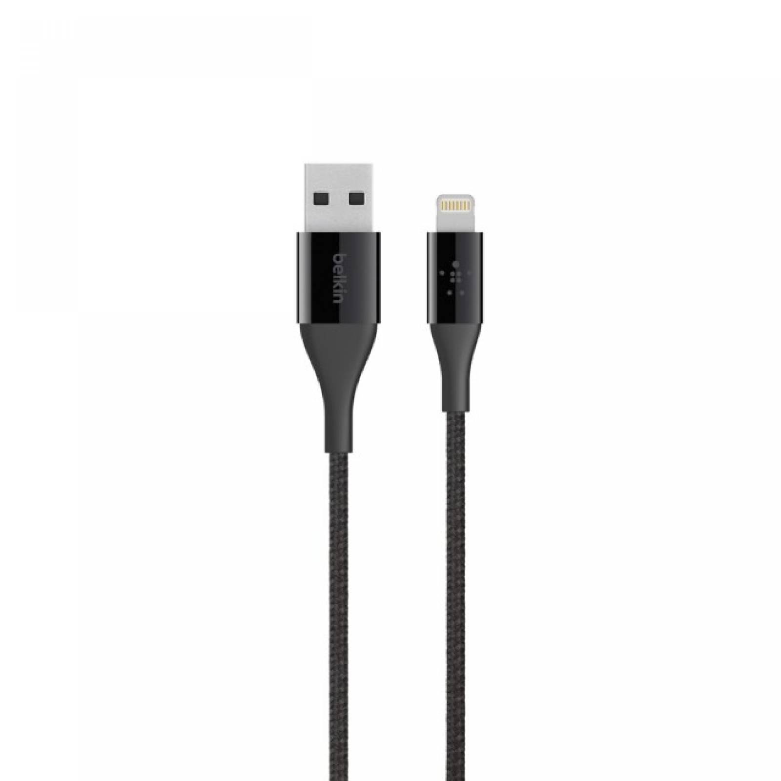 Cable  LTG Micro USB Premium Iron Man Negro Belkin
