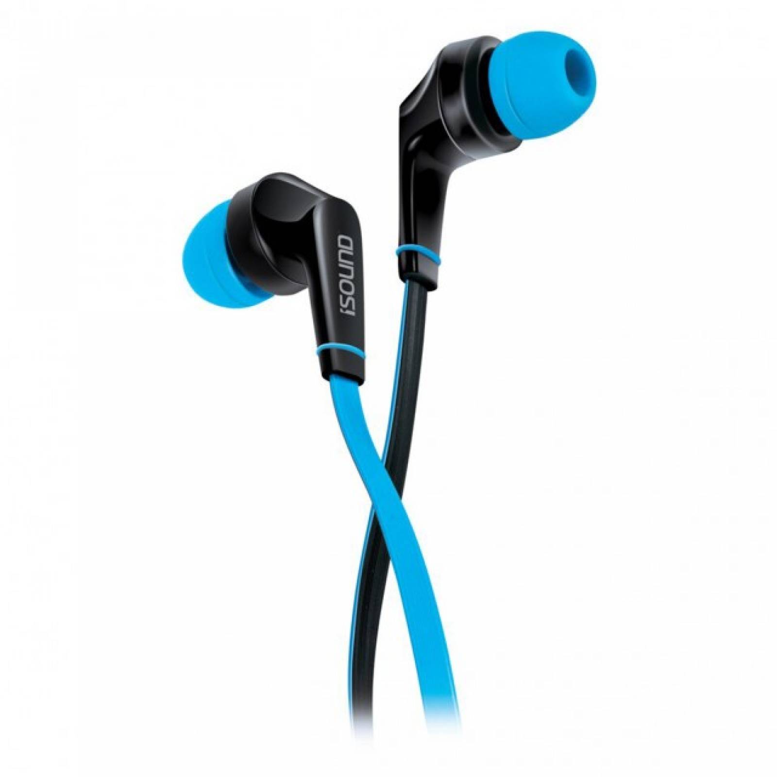 Audífonos In Ear Alámbricos azules ISOUND