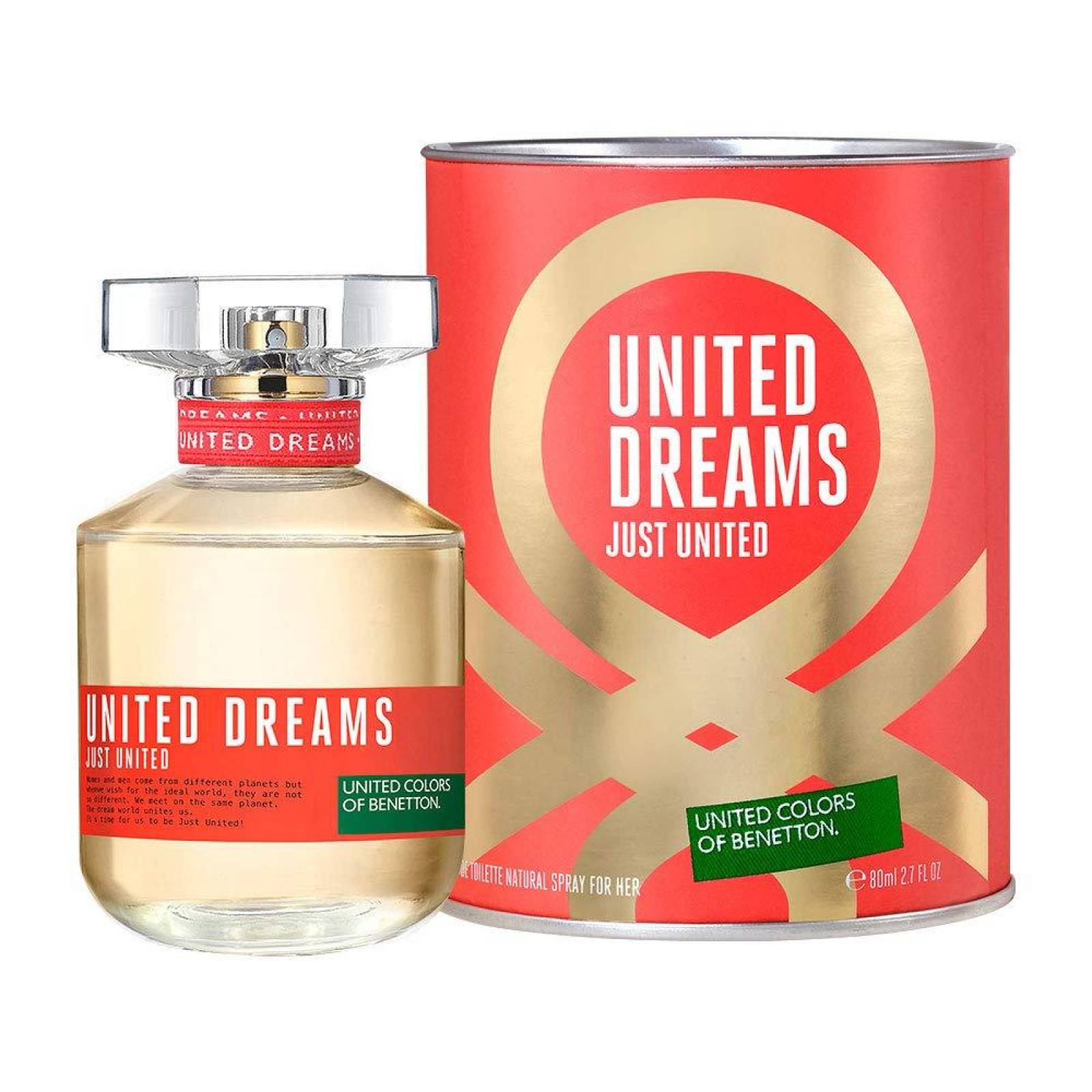 Perfume Just United de United Colors of Benetton EDT 80 ml
