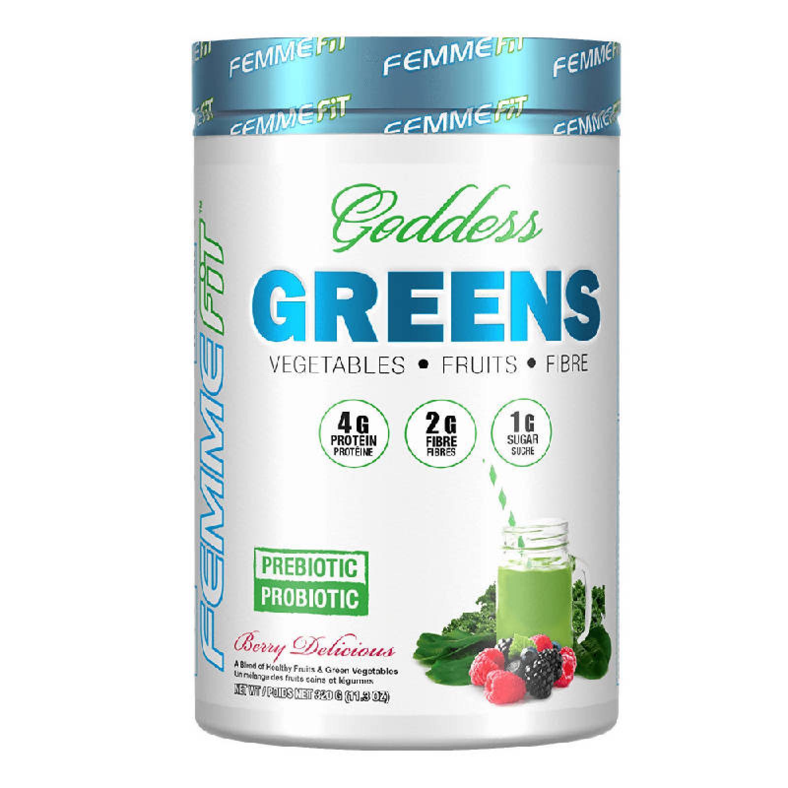 Probioticos Goddess Greens Berry Delicious 20 g