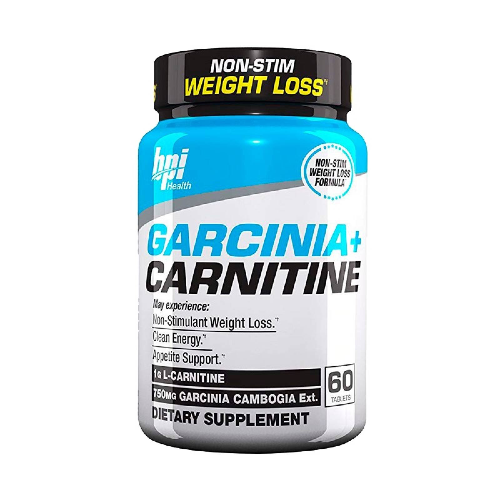 Quemador De Grasa BPI Garcinia + Carnitina 60 Cápsulas