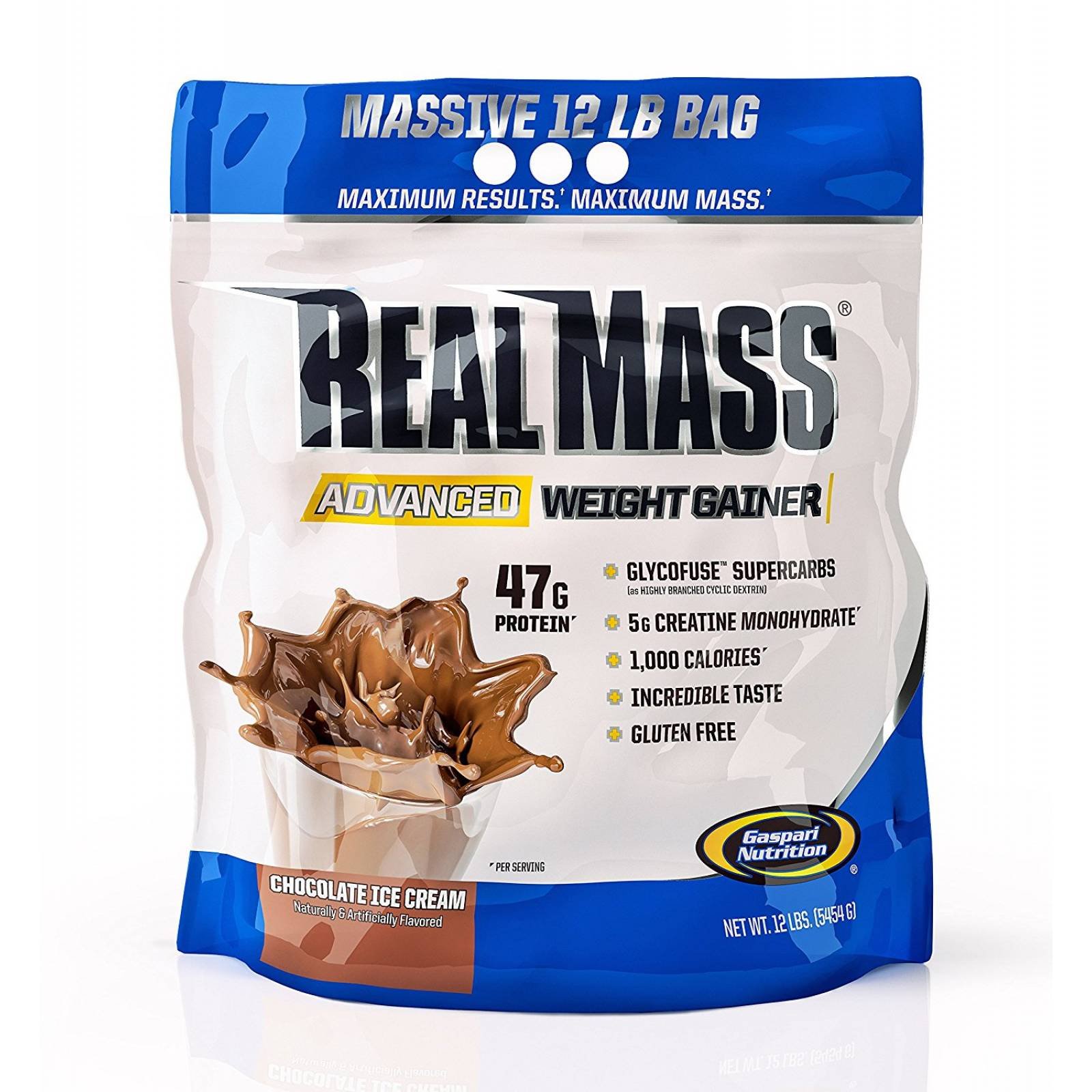 Ganador De Peso Gaspari Nutrition Real Mass Advanced 12 lbs