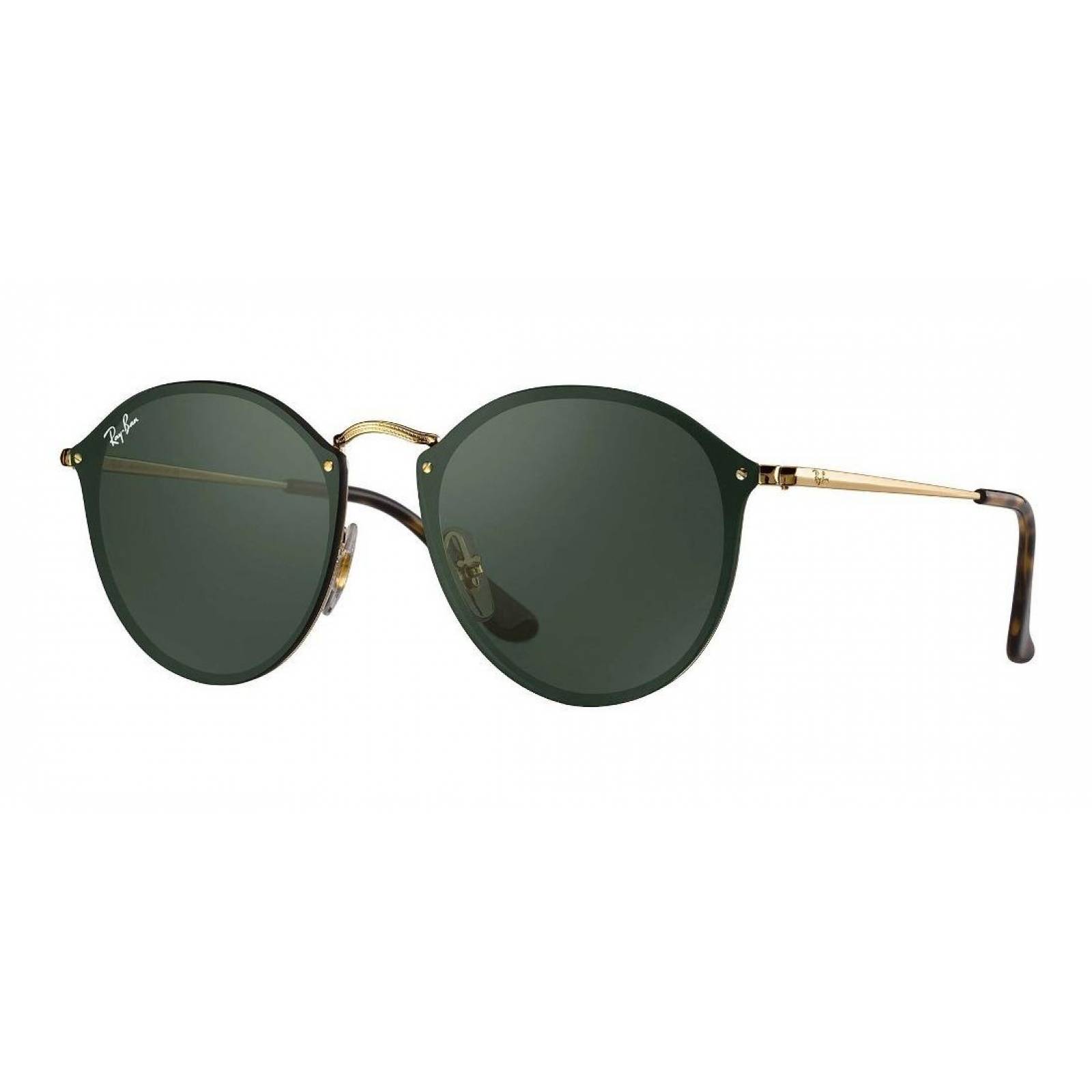 Lentes de Sol Ray Ban Rb3574n 001/71 Round Metal Blaze