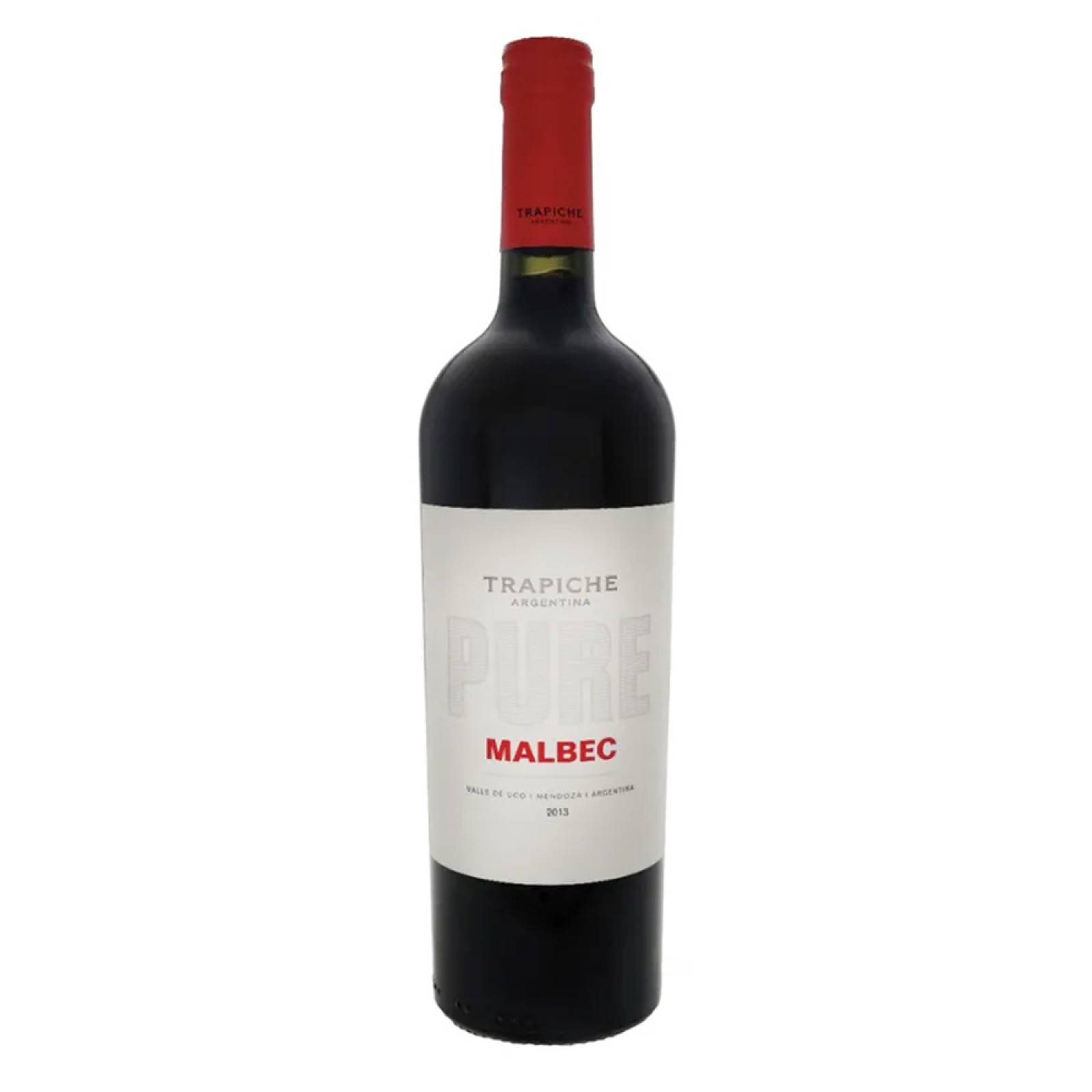 Vino Tinto Trapiche Pure Malbec 750 ml