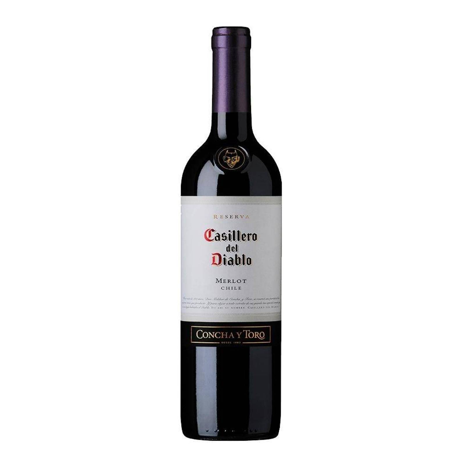 Vino Tinto Casillero Del Diablo Merlot 750 ml