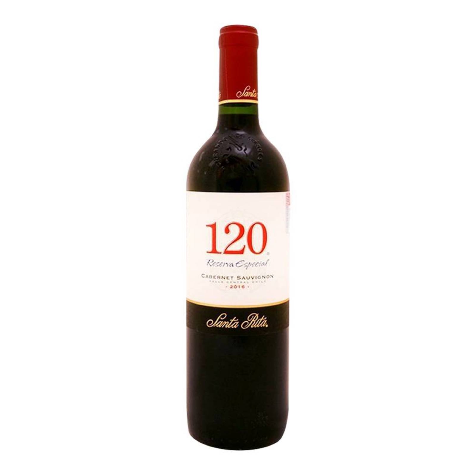 Vino Tinto Santa Rita Viña 120 Reserva Especial Cabernet Sauvignon 750 ml