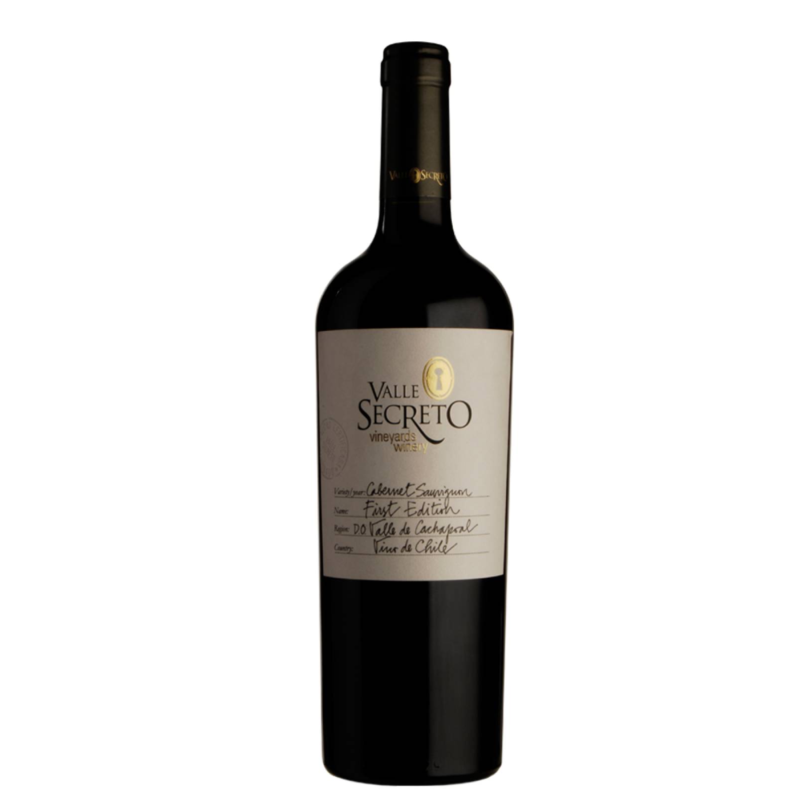 Vino Tinto Valle Secreto Sauvignon First Edition 750 ml