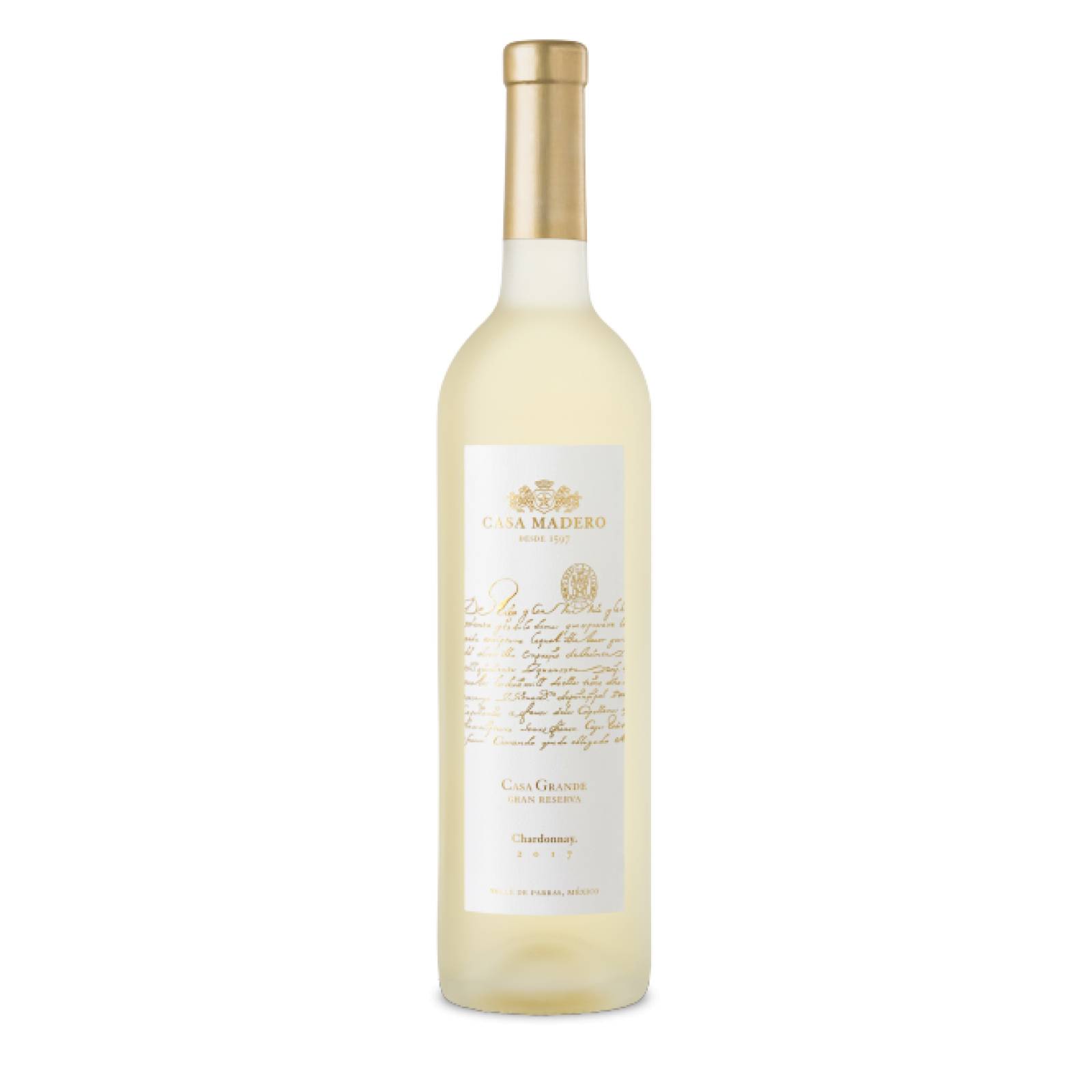 Vino Blanco Casa Madero Gran Reserva Chardonnay 750 ml