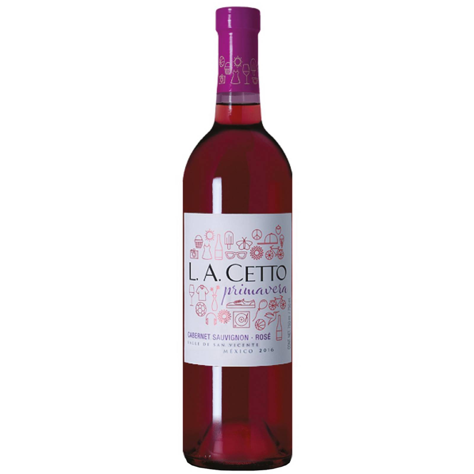 Vino Rosado L.A. Cetto Primavera Cabernet Sauvignon 750 ml