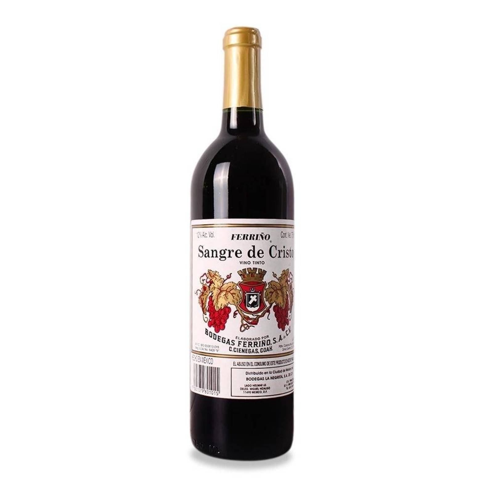 Vino Tinto Sangre De Cristo 750 ml