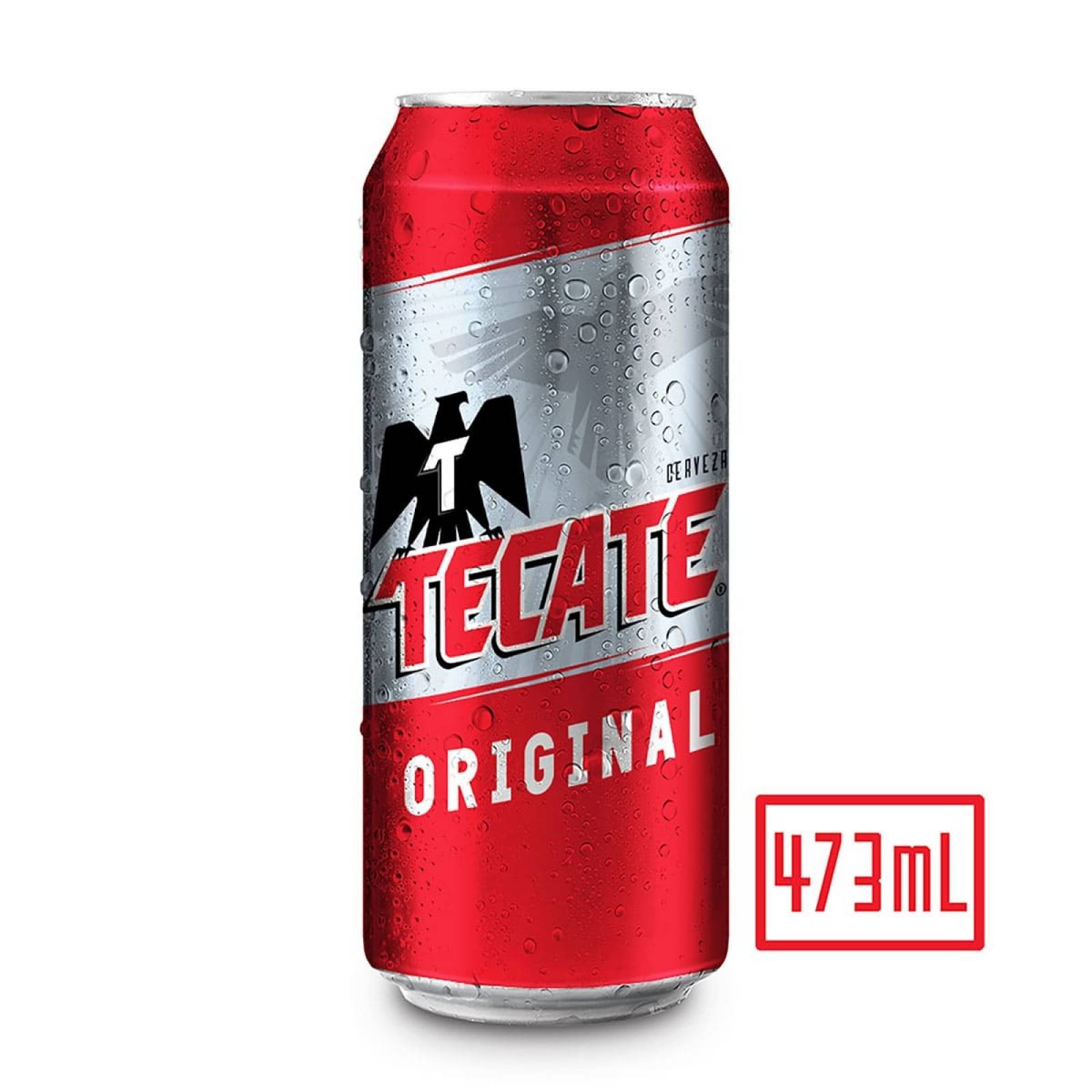 Cerveza Tecate Lata 473 ml