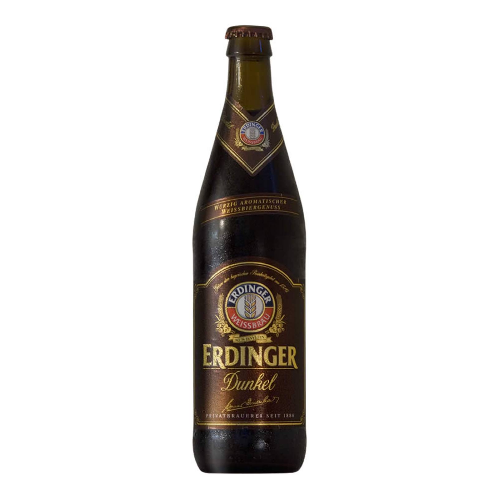 Cerveza Erdinger Dunkel Botella 500 ml
