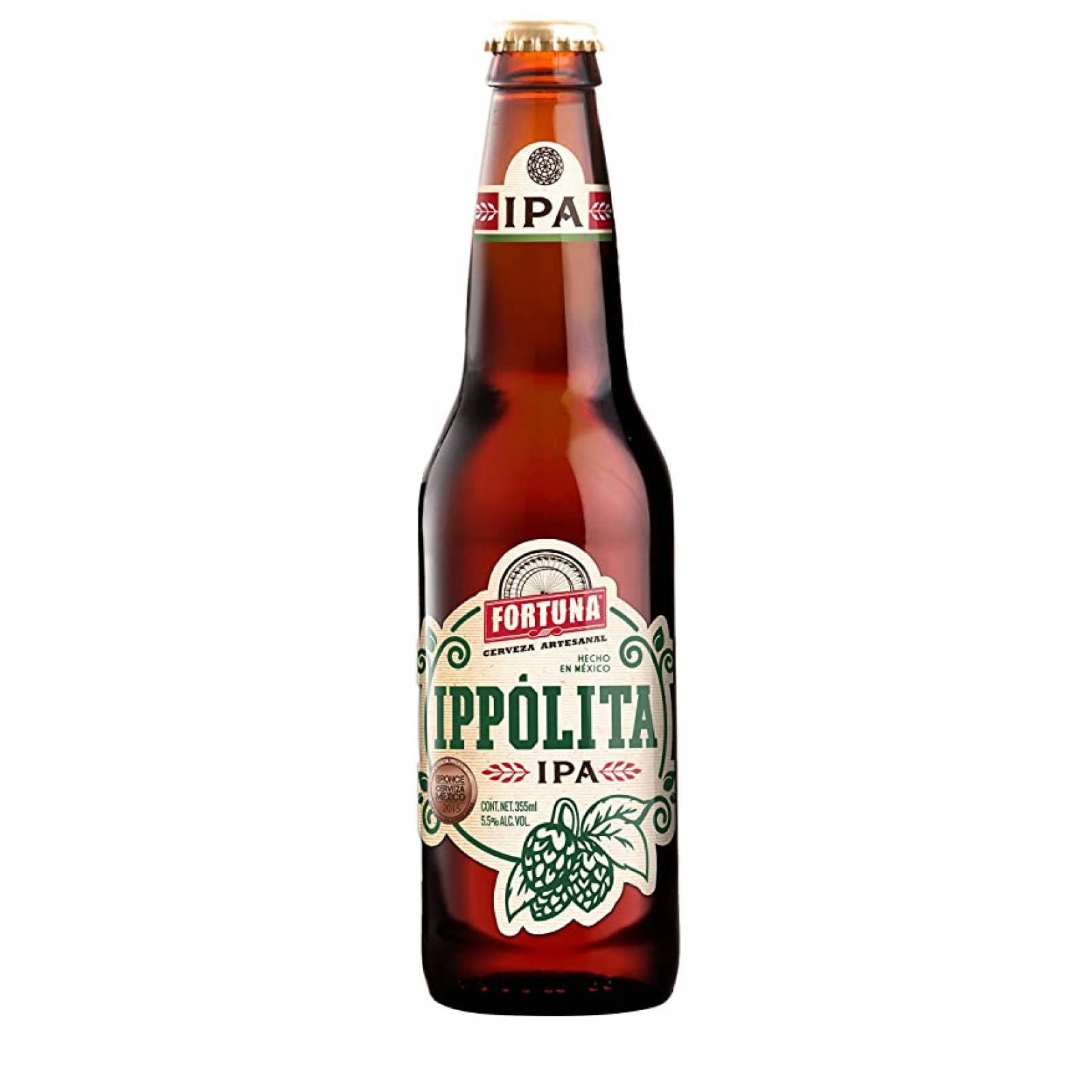 Cerveza Fortuna Ippolita Ipa Botella 355 ml