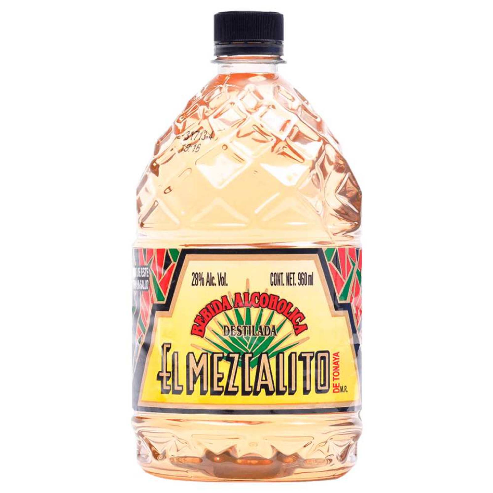 Licor De Caña El Mezcalito Amarillo 440 ml