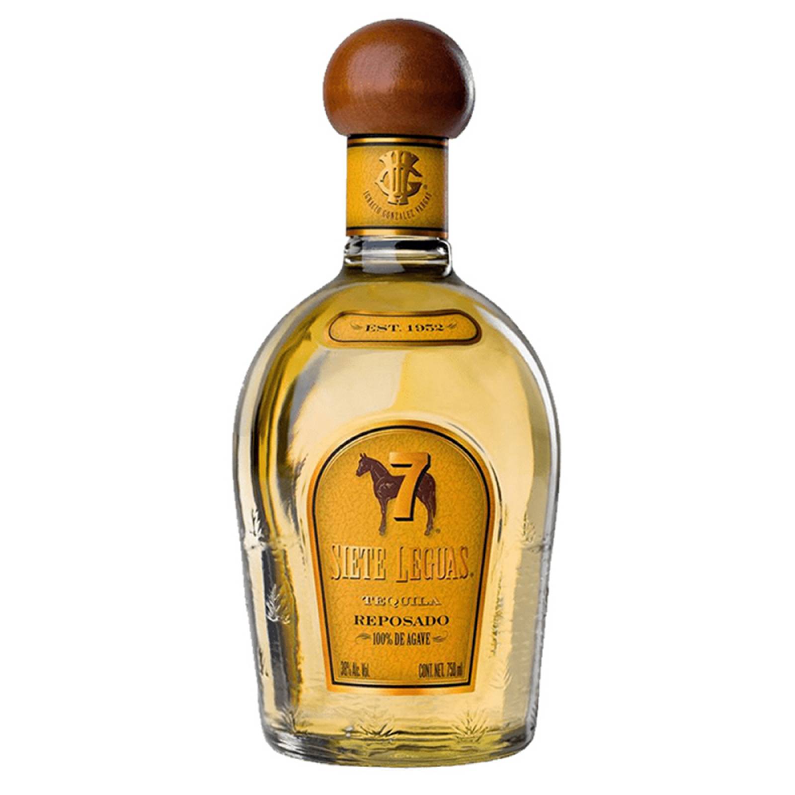 Tequila 7 Leguas Reposado 1 L