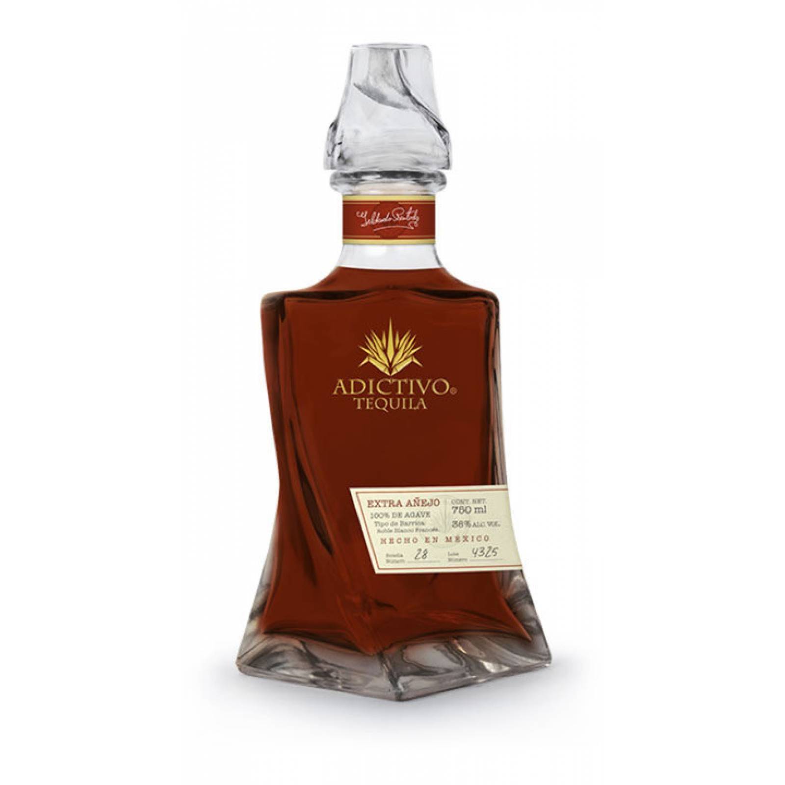 Tequila Adictivo Extra Añejo 800 Ml