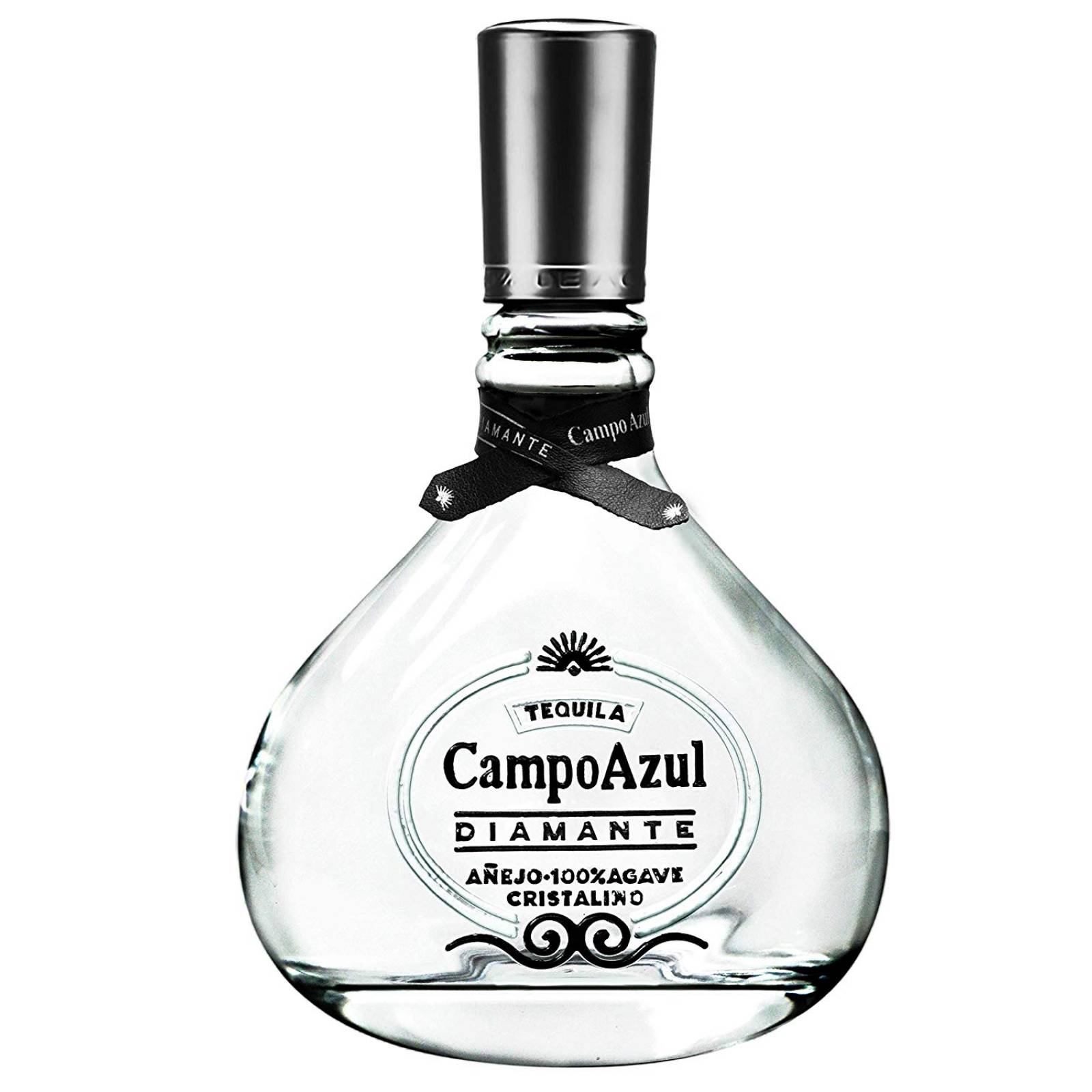 Tequila Campo Azul Cristalino Añejo 750 Ml