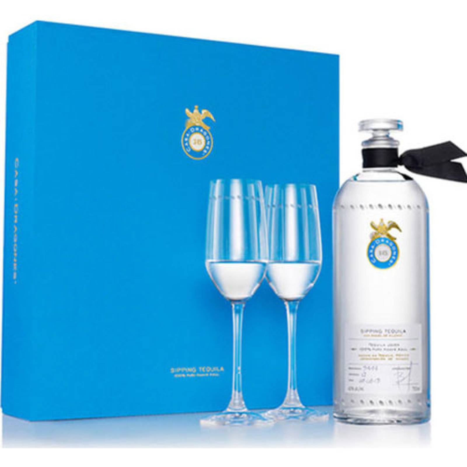 Tequila Casa Dragones Joven +2 Copas 750 ml