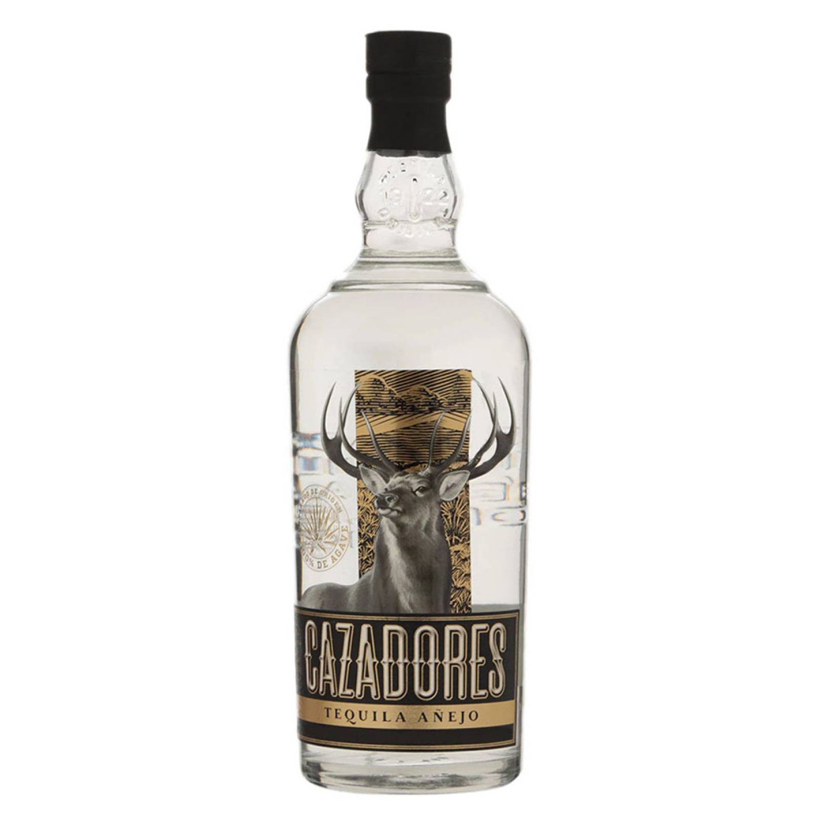 Tequila Cazadores Añejo Cristalino 750 ml