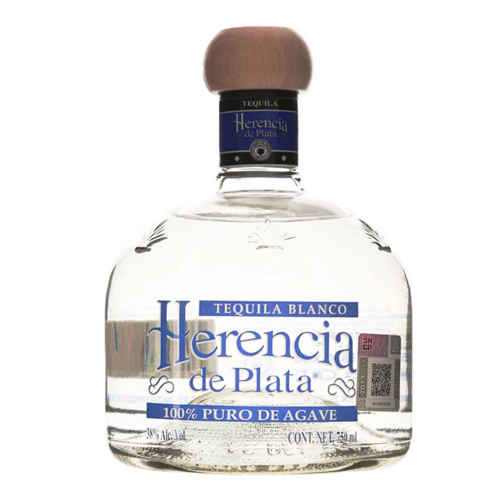 Tequila Herencia De Plata Blanco 750 ml