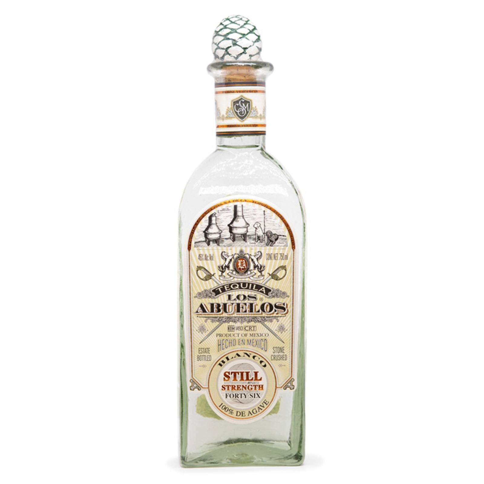 Tequila Los Abuelos Blanco 750 ml